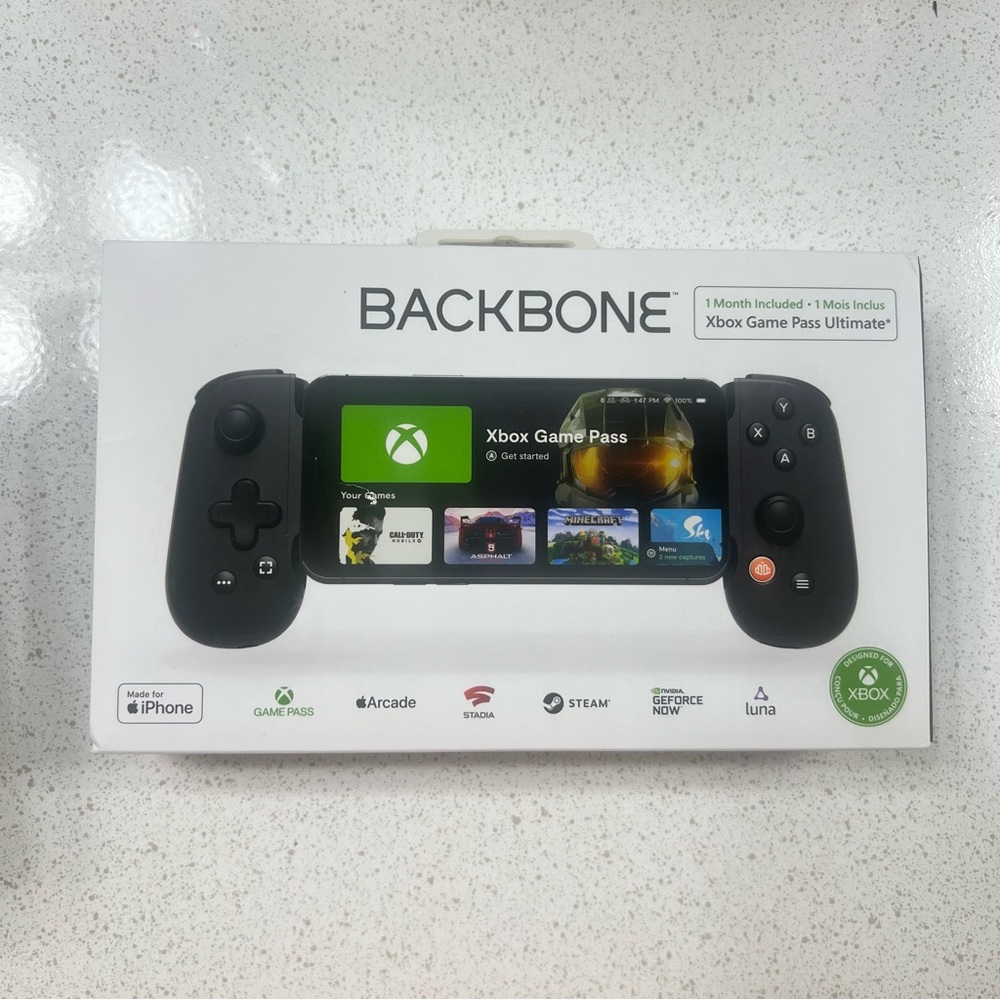 Backbone One Mobile Gaming Controller for iPhone - Black